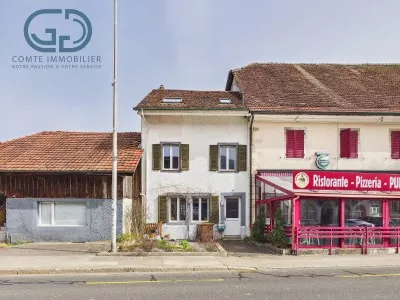 Maison de village au centre de Bassecourt
